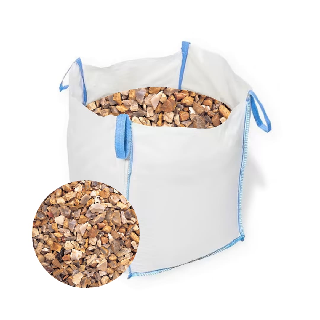 20mm Golden Gravel Bulk Bag (800kg)