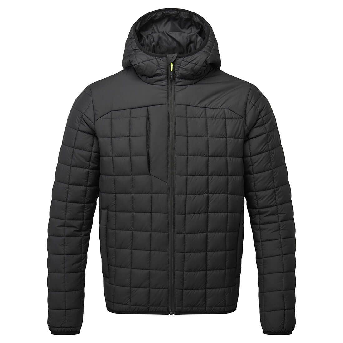 PW3 Square Baffle Jacket , L, R, Black