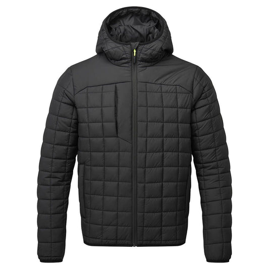 PW3 Square Baffle Jacket , L, R, Black