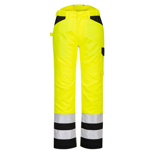  PW2 Hi-Vis Service Trousers, 42, R, Yellow/Black