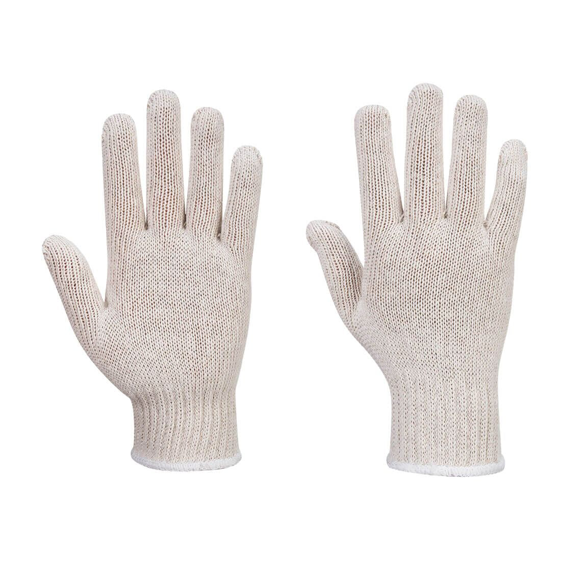 String Knit Liner Glove (288 Pairs), L, R, White
