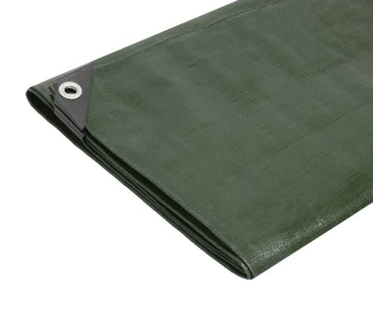 30ft x 24ft Heavy Duty Green Tarpaulin