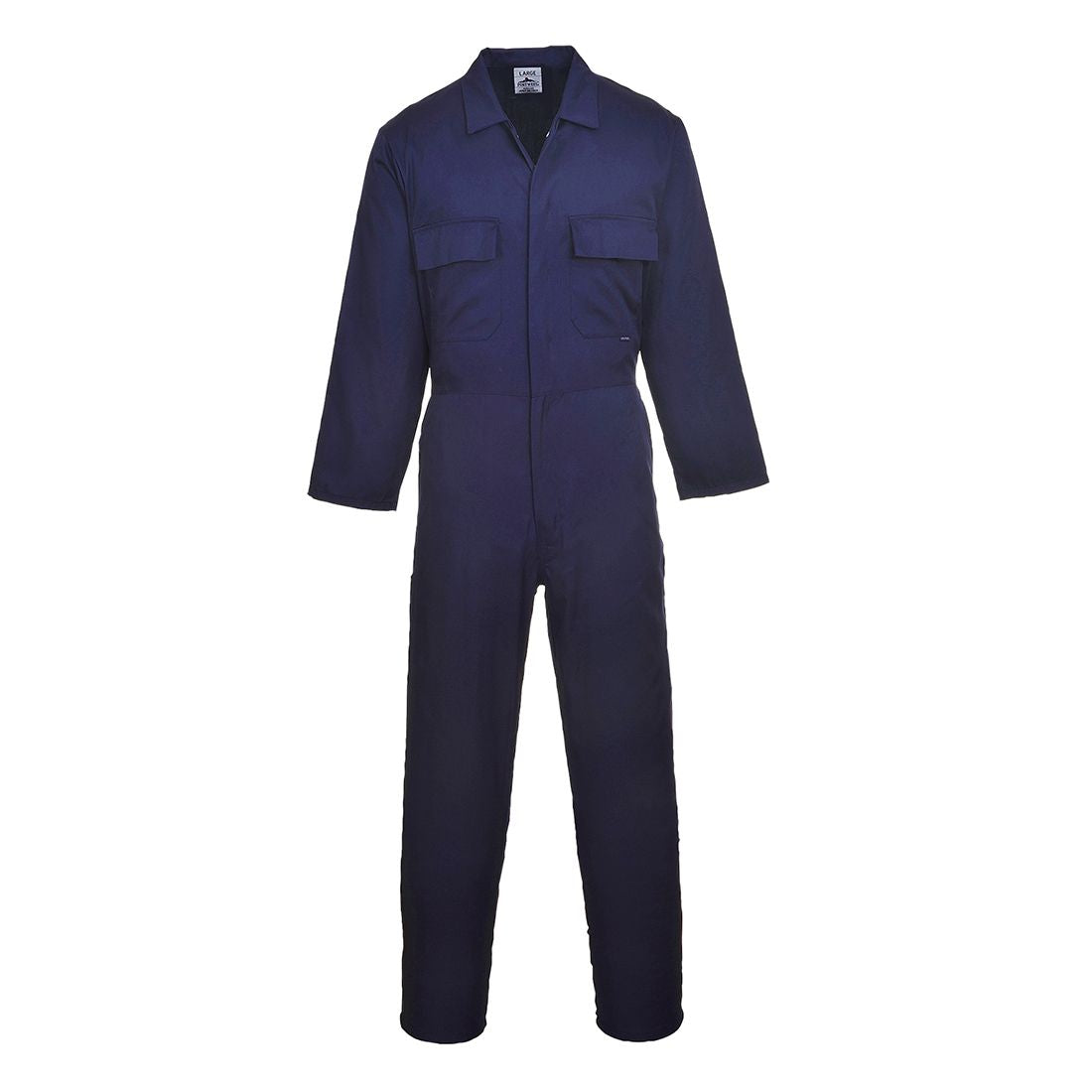 Euro Work Coverall, 4XL, T, Navy Tall