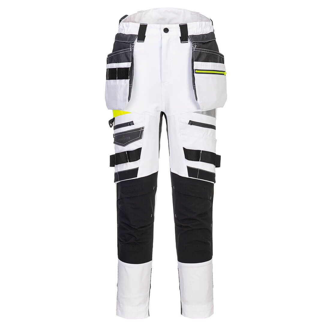 DX4 Women's Detachable Holster Pocket Trousers, 26, R, White