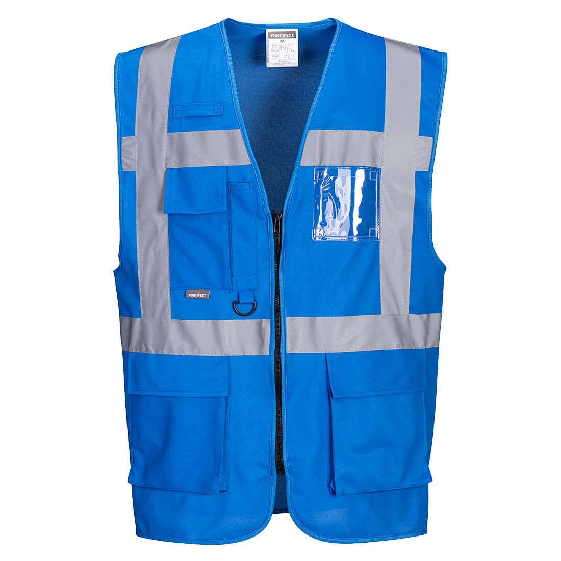Iona Executive Vest, L, R, Royal Blue