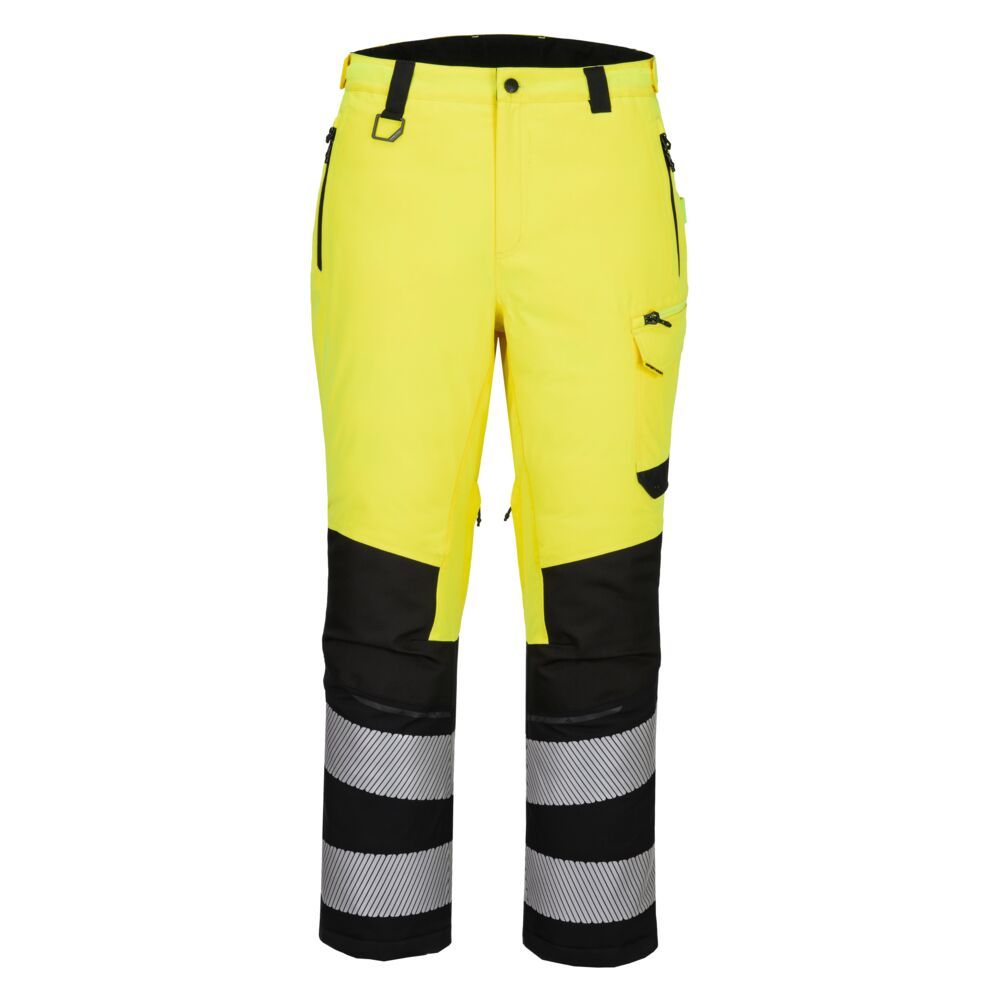 EV4 Hi-Vis Expedition Trouser, L, R, Yellow/Black