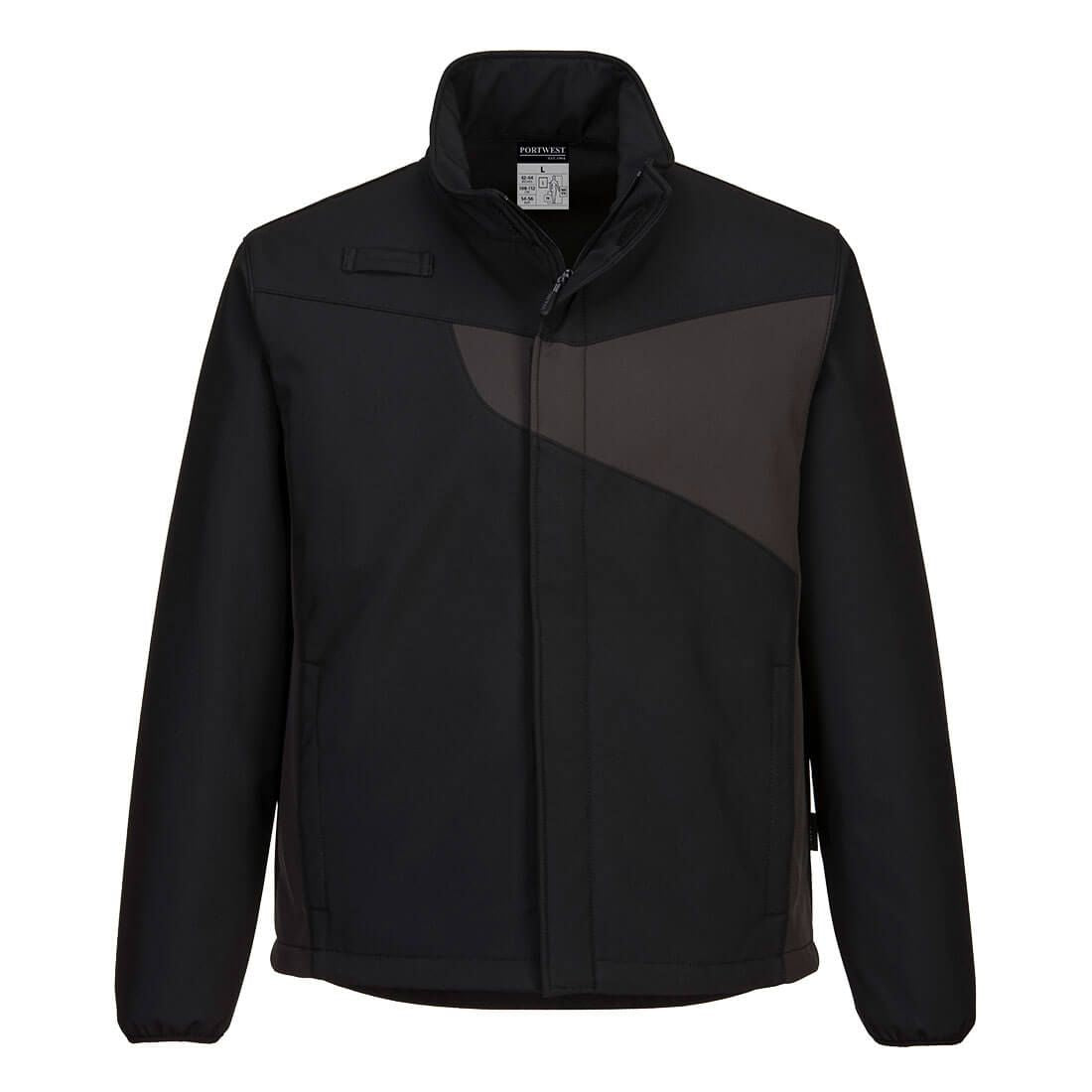 PW2 Softshell (2L), M, R, Black/Zoom Grey