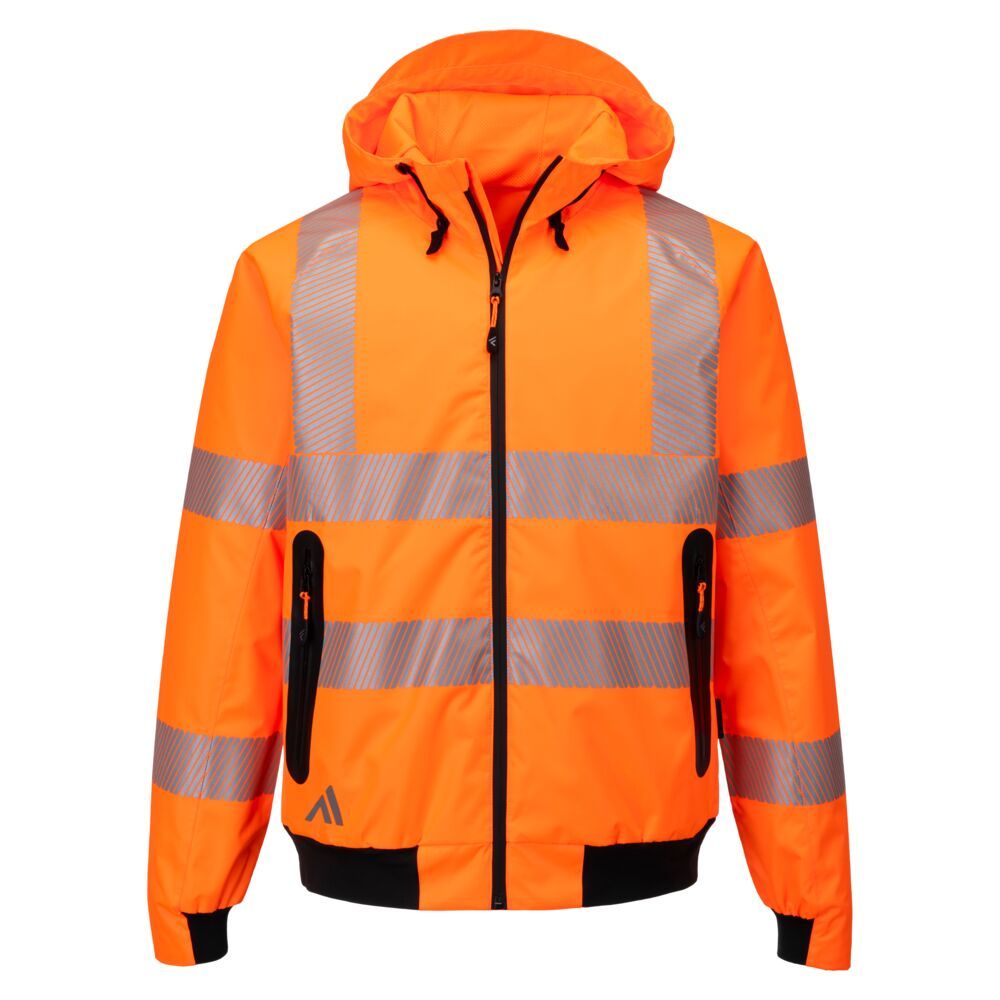 KX3 Sport Hi-Vis Rain Bomber, 4XL, R, Orange