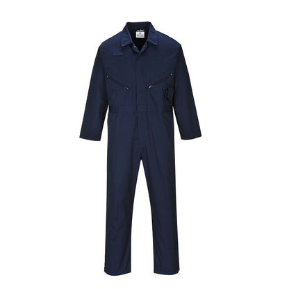 Liverpool Zip Coverall, 4XL, R, Navy