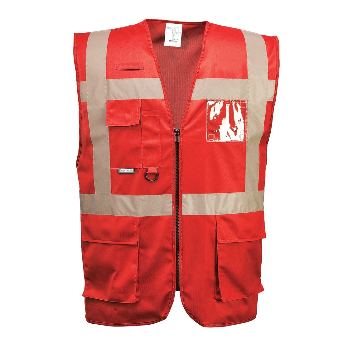 Iona Executive Vest, L, R, Red