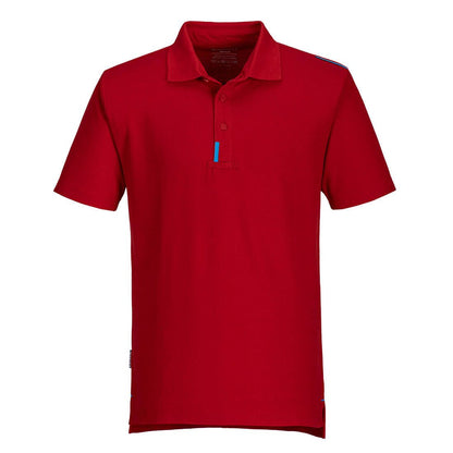 WX3 Polo Shirt, S, R, Deep Red