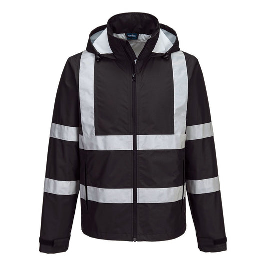 Iona Enhanced Lightweight Packable Jacket, 4XL, R, Black