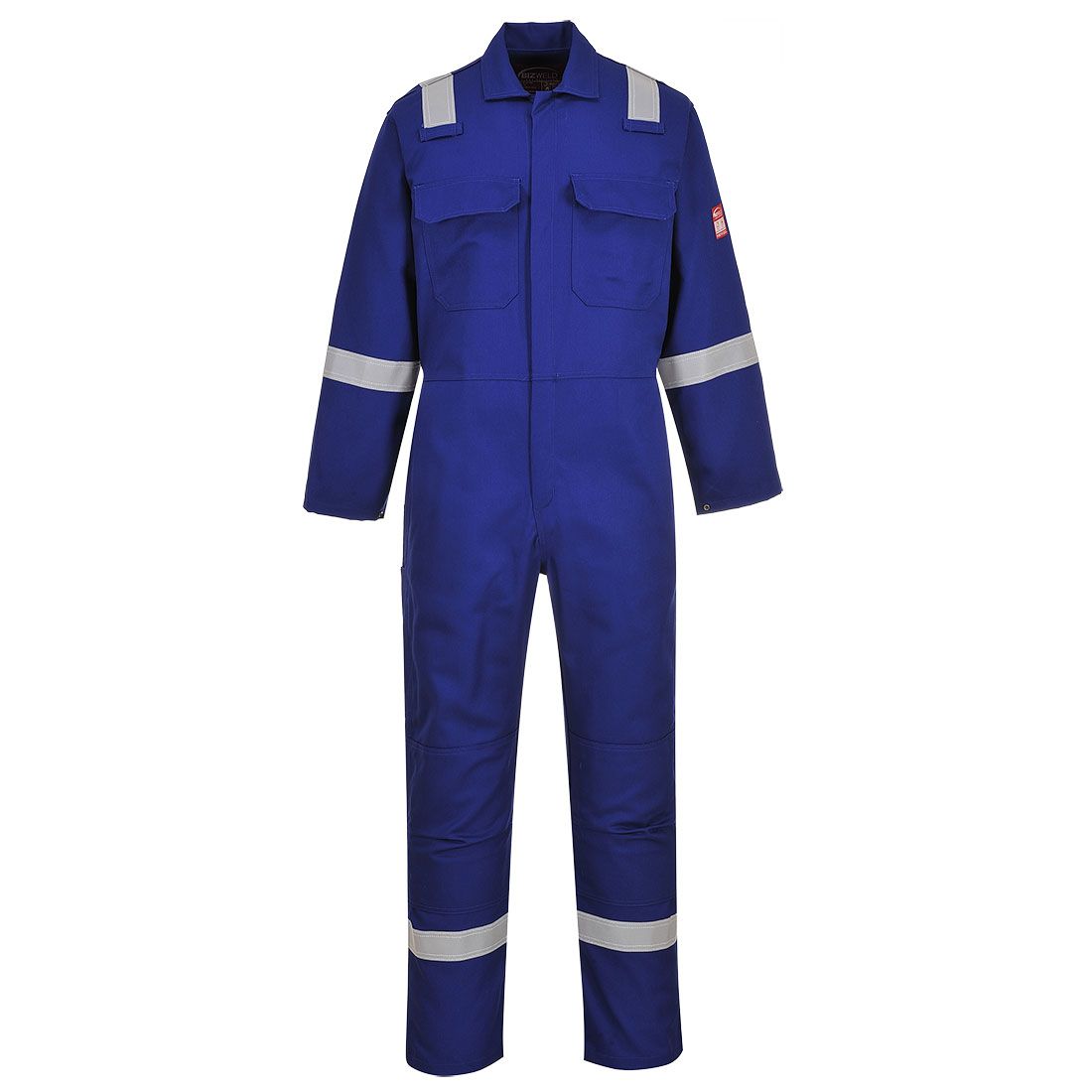 Bizweld Iona FR Coverall, L, R, Royal Blue
