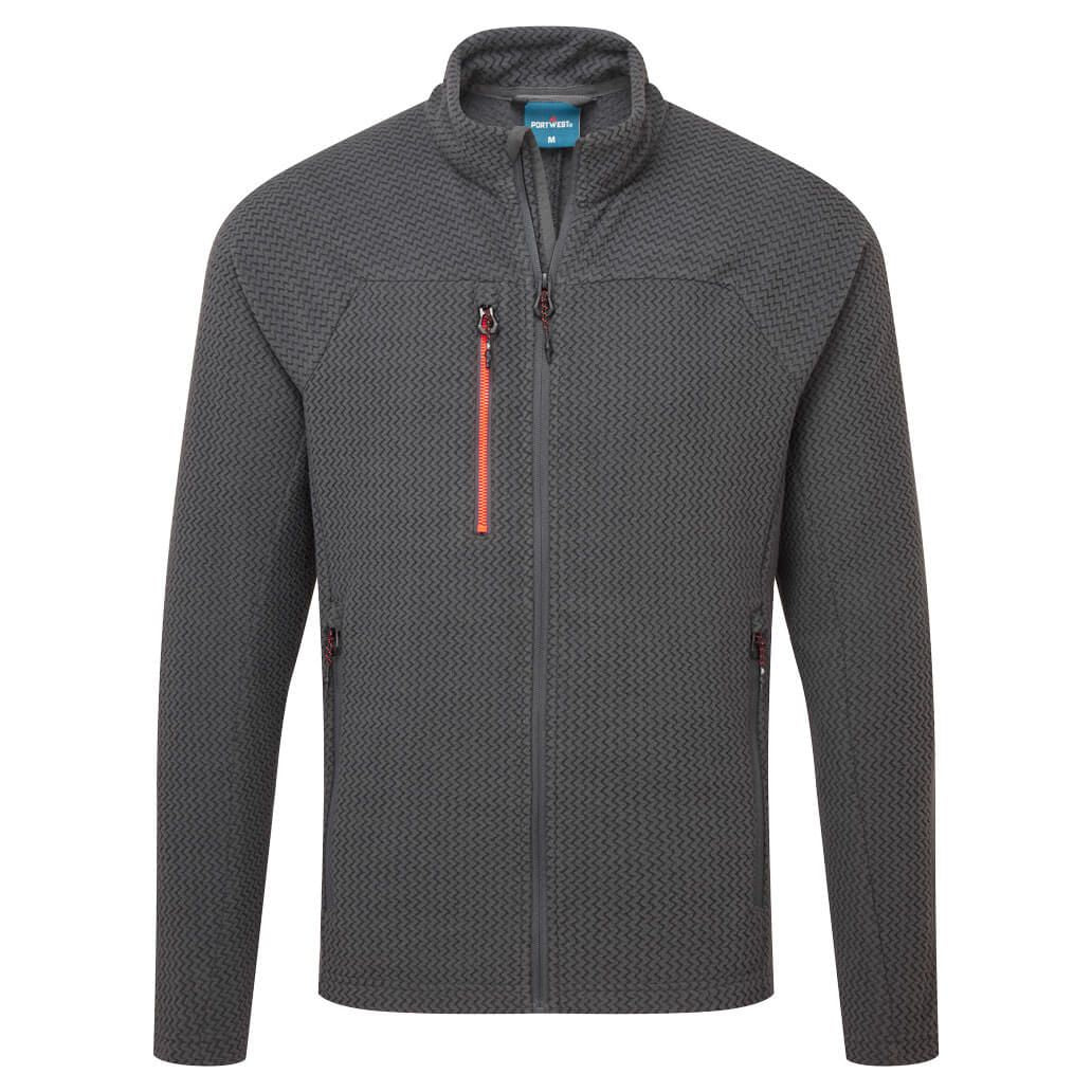 EV4 Textured Fleece, L, R, Metal Grey