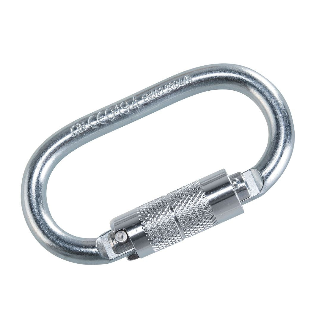 Twist Lock Carabiner, , R, Silver