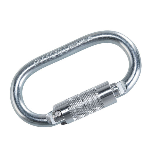 Twist Lock Carabiner, , R, Silver