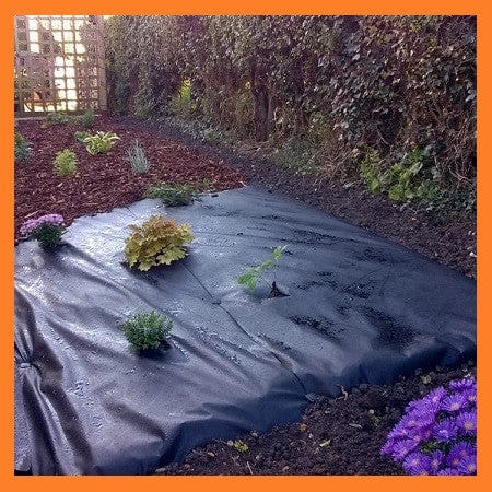 1m x 15m Weed Control Fabric / Garden Membrane 50g (15m2/Roll)