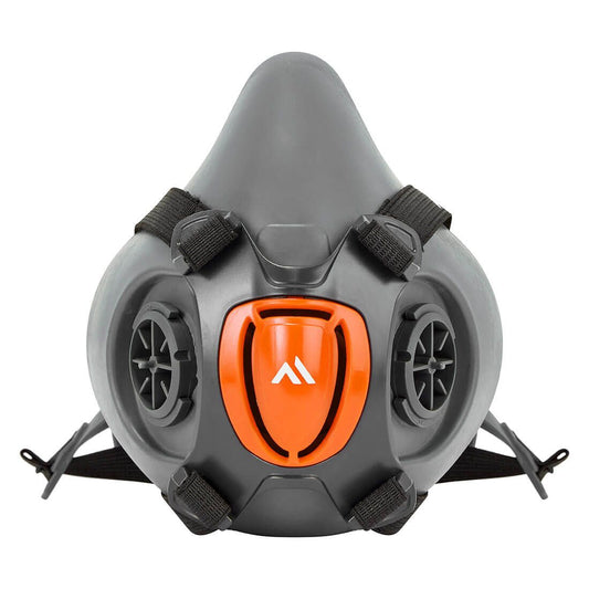 TPR Half Mask, M/L, R, Grey