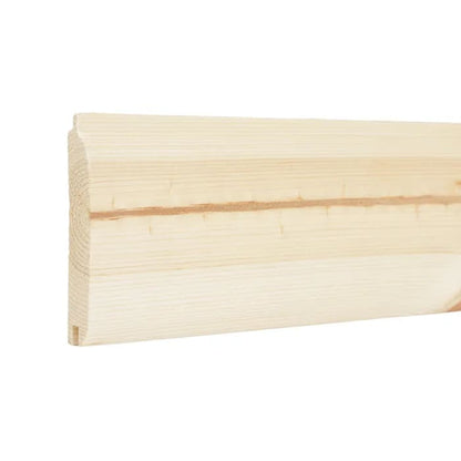 25mm x 125mm T&G Loglap Cladding (Finish 20mm x 117mm) - 1 Metre