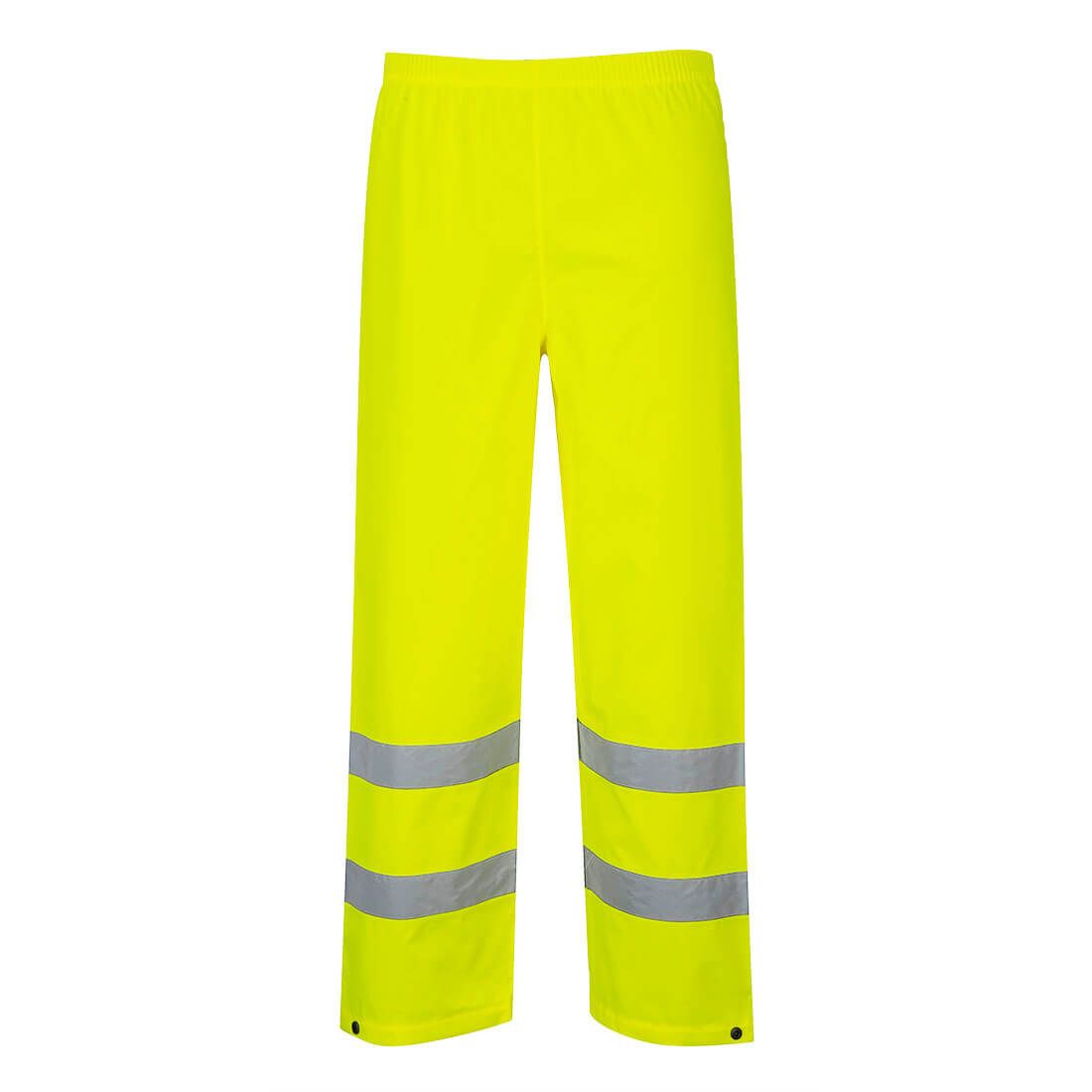 Hi-Vis Rain Traffic Trousers, 4XL, R, Yellow