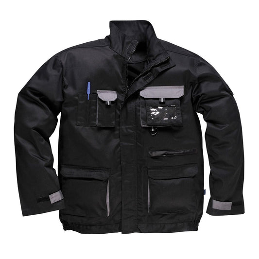 Portwest Texo Contrast Jacket, S, R, Black