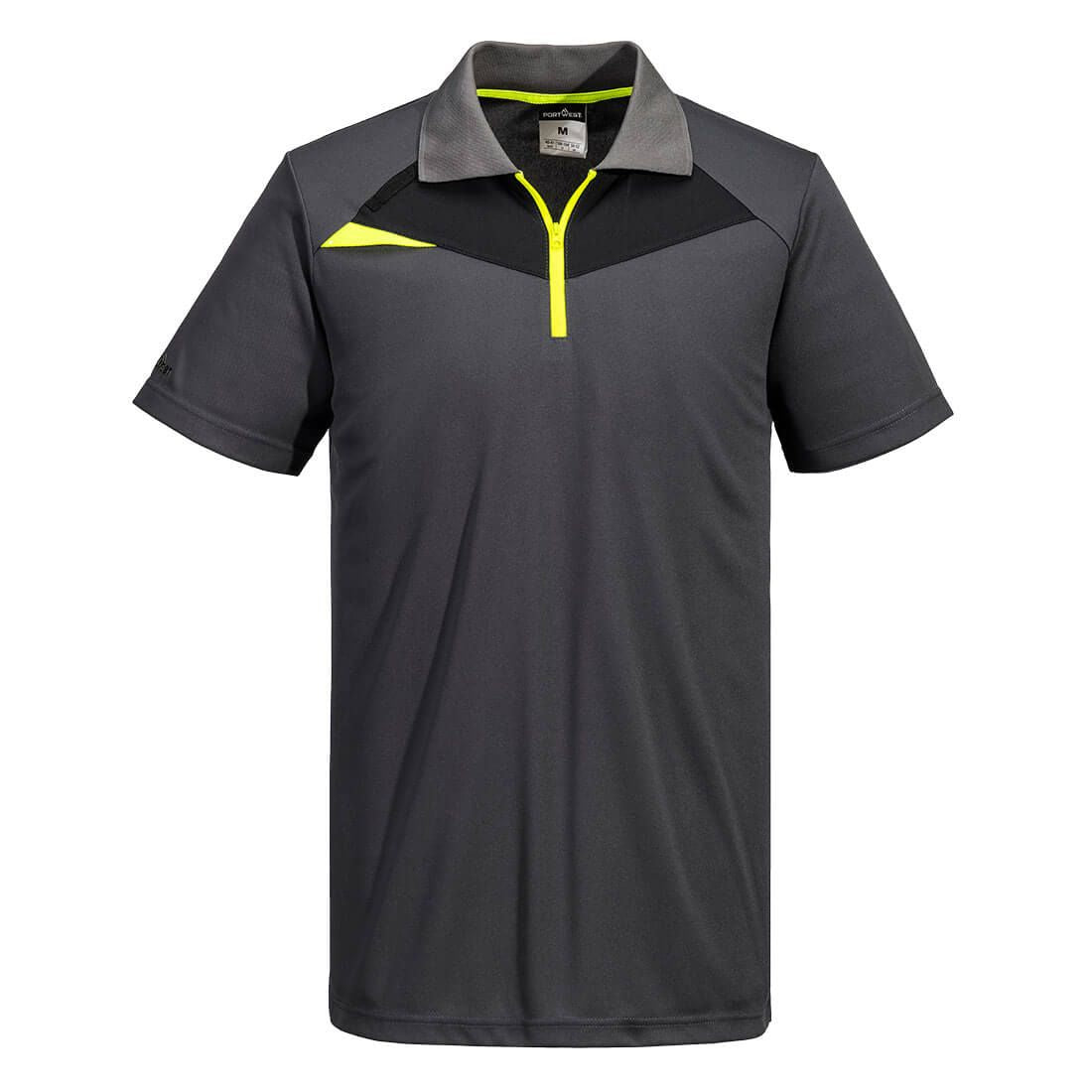 DX4 Polo Shirt S/S, L, R, Metal Grey