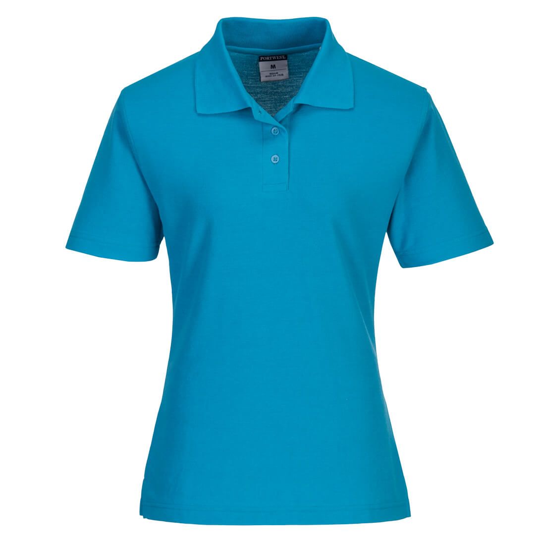 Naples Women's Polo Shirt, XS, R, Aqua