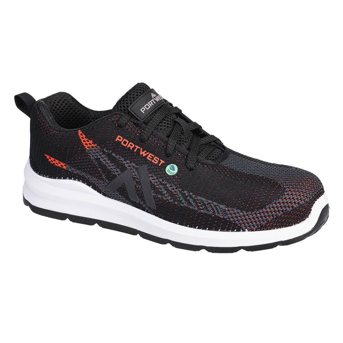 Eco Fly Composite Trainer S1PS SR FO, 36, , Black/Red