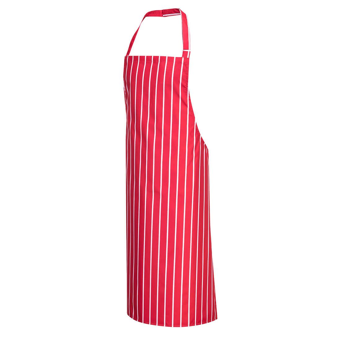 Waterproof Bib Apron, , R, Red