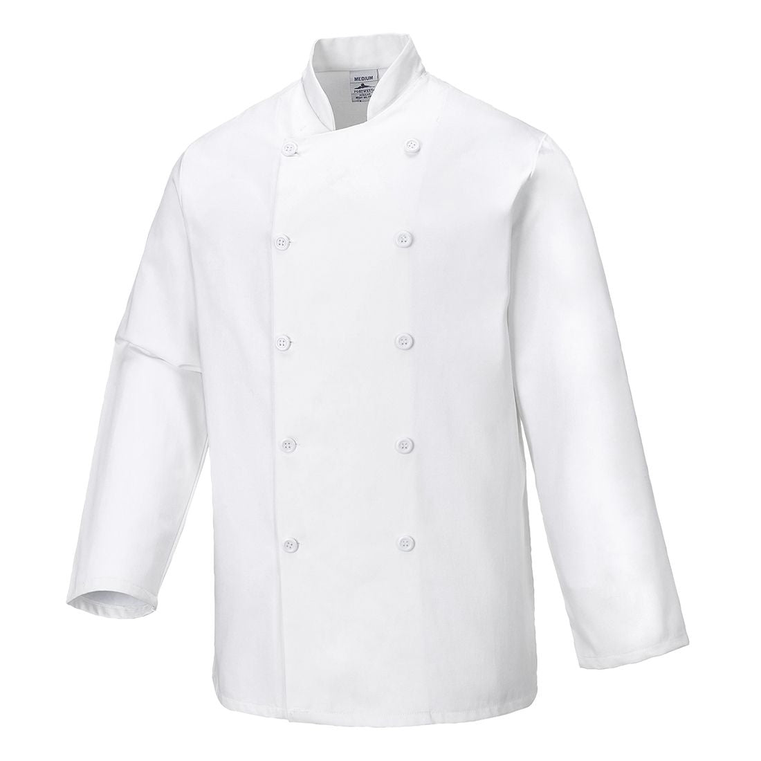 Sussex Chefs Jacket L/S, M, R, White