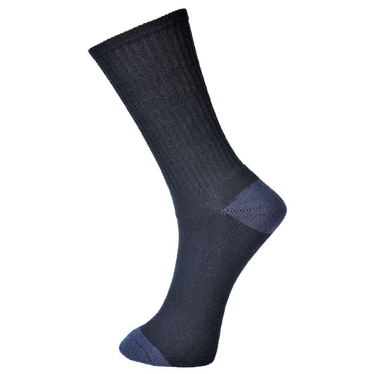 Classic Cotton Sock, 39-43, R, Black