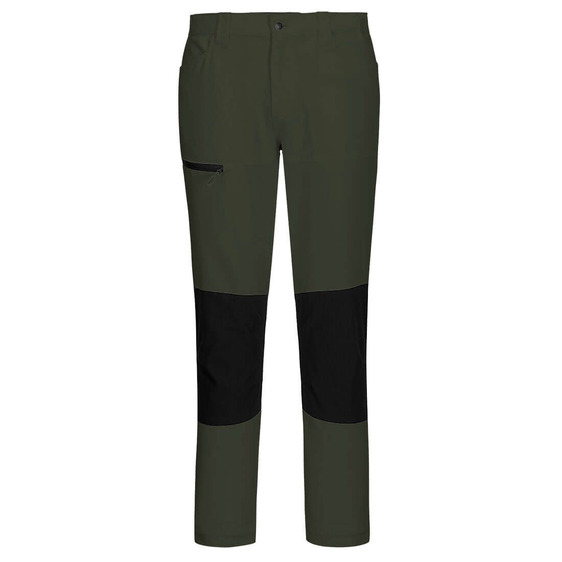 WX2 Eco Active Stretch Work Trousers, 28, R, Olive Green