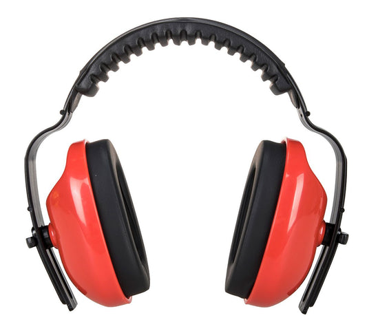 PW Classic Plus Ear Defenders, , R, Red