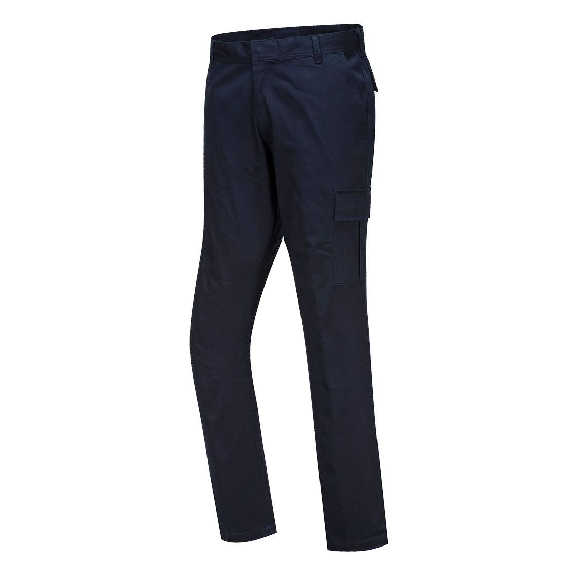 Stretch Slim Combat Trousers, 28, R, Navy