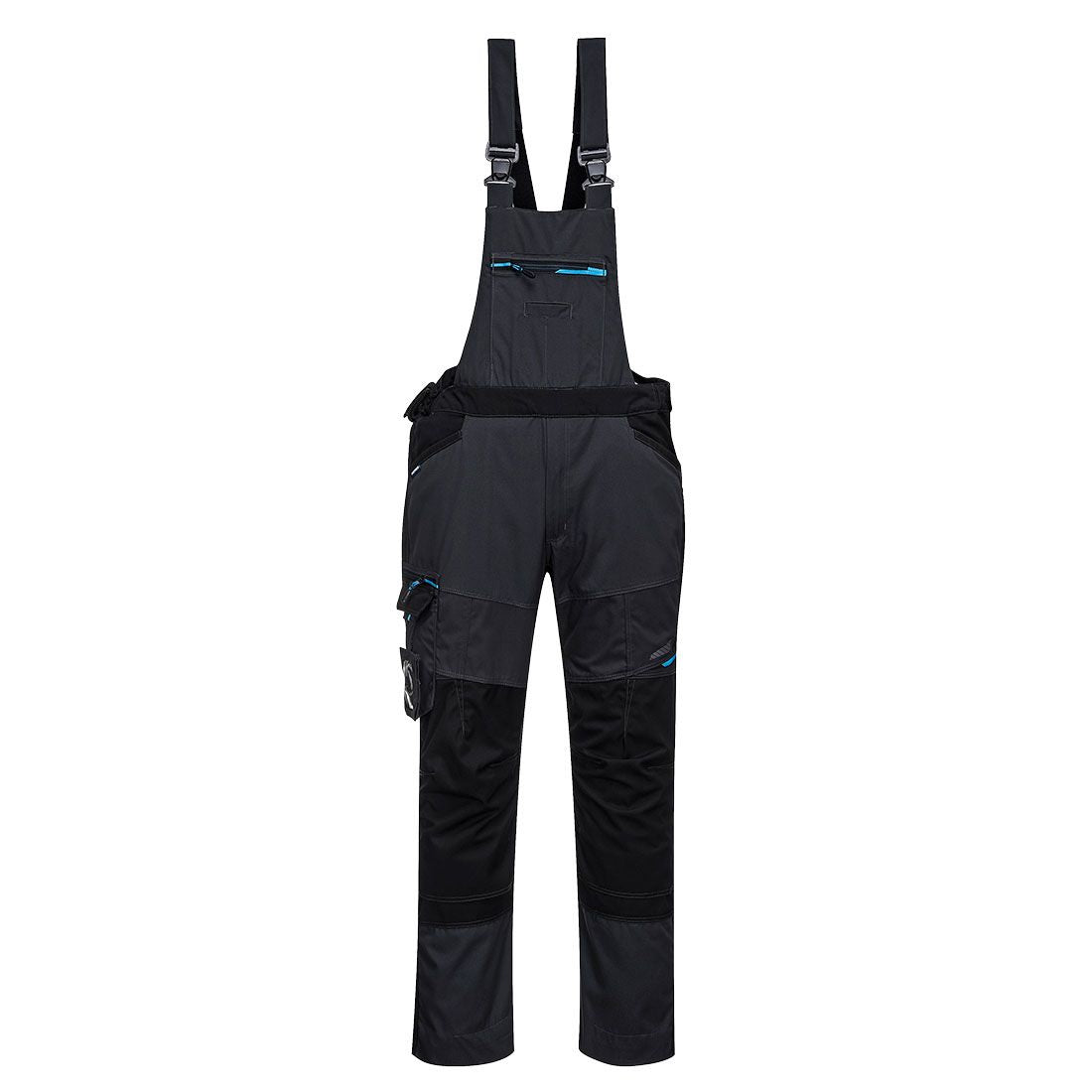WX3 Bib and Brace, L, R, Metal Grey