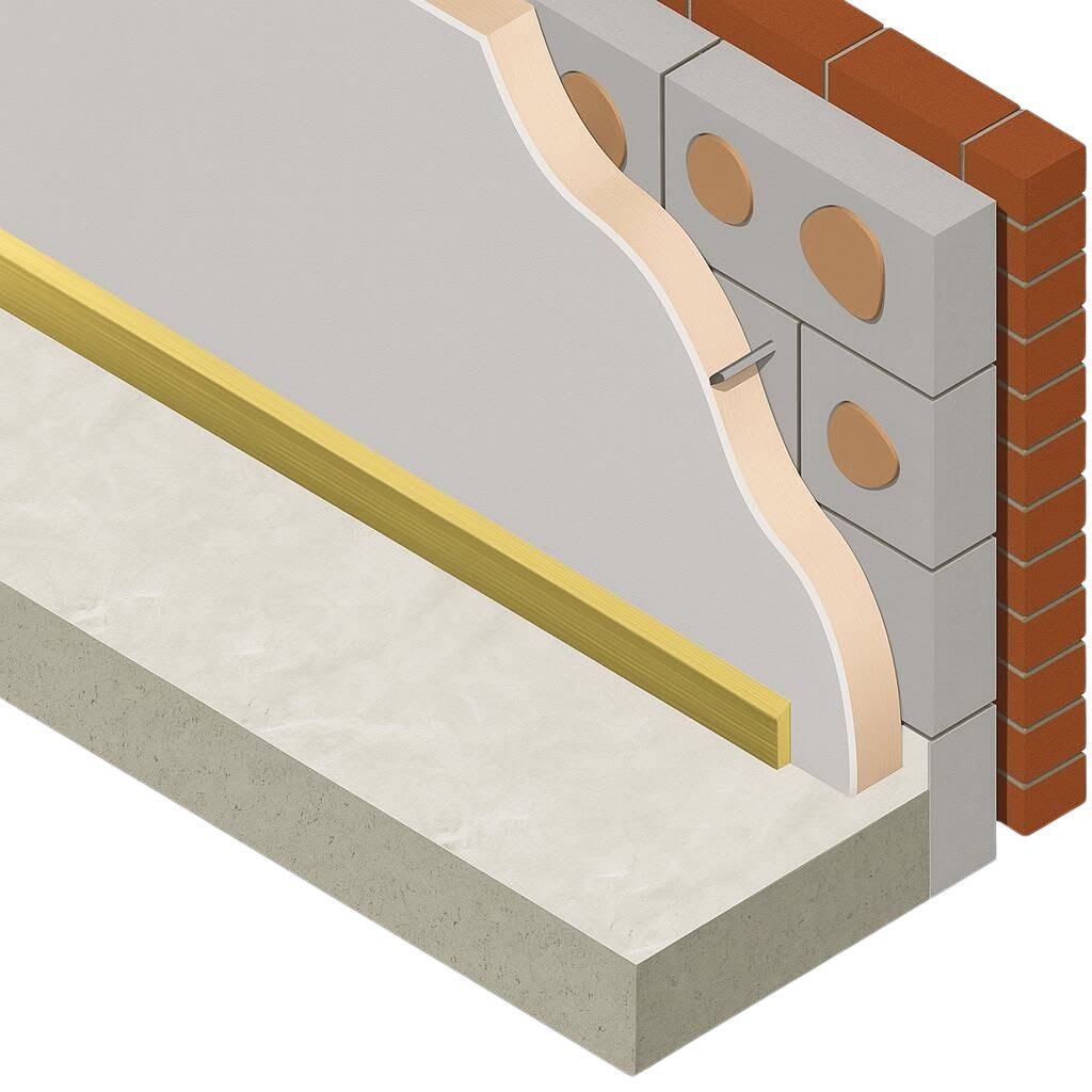 52.5mm Celotex PL4040 Insulated Plasterboard 2400mm x 1200mm