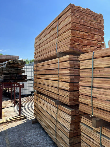 75mm x 150mm Sawn Treated Timber C24 (6" x 3") 6m - Pack of 49