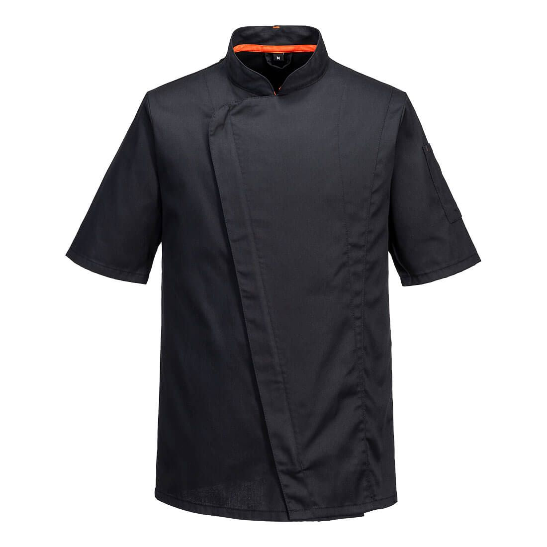 Chef's Mesh Air Pro Asymmetrical Jacket S/S, L, R, Black