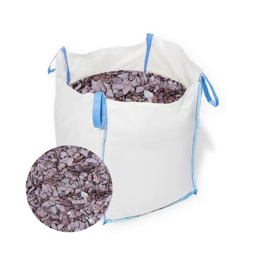 40mm Plum Slate Chippings Bulk Bag (800kg)