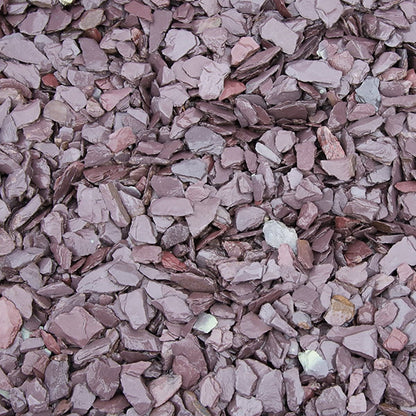 40mm Plum Slate Chippings Bag (20kg)