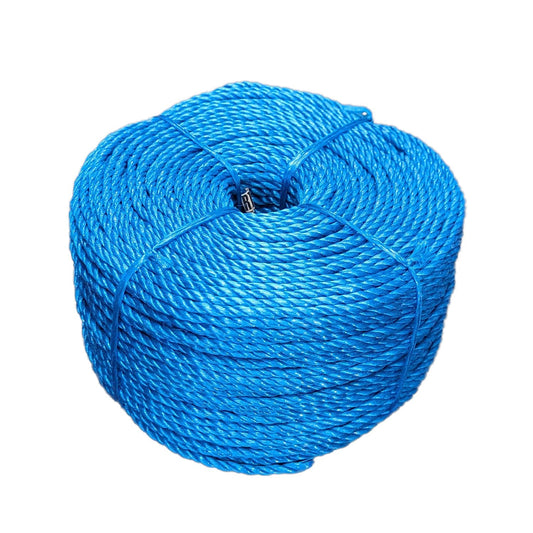 6mm x 500m Blue Polypropylene Rope Reel