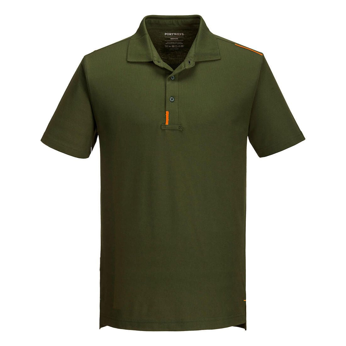 WX3 Polo Shirt, S, R, Olive Green