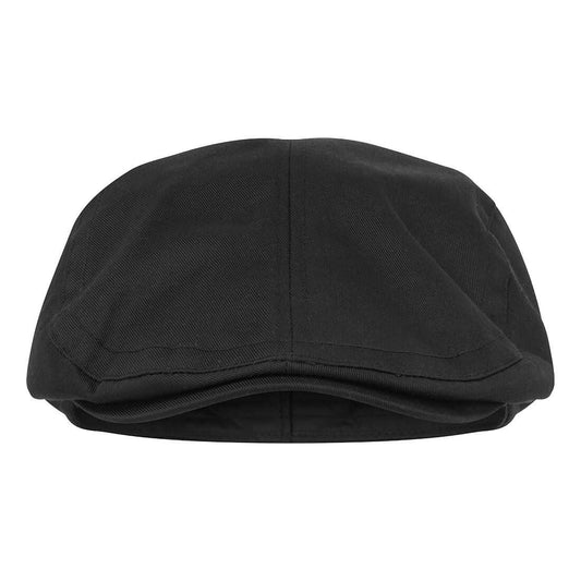 Chefs Flat Cap, L, R, Black