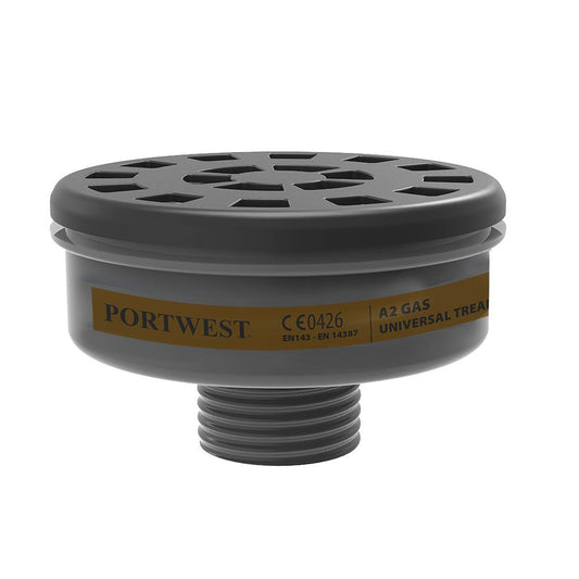 A2 Gas Filter Universal Thread (Pk6), , R, Black