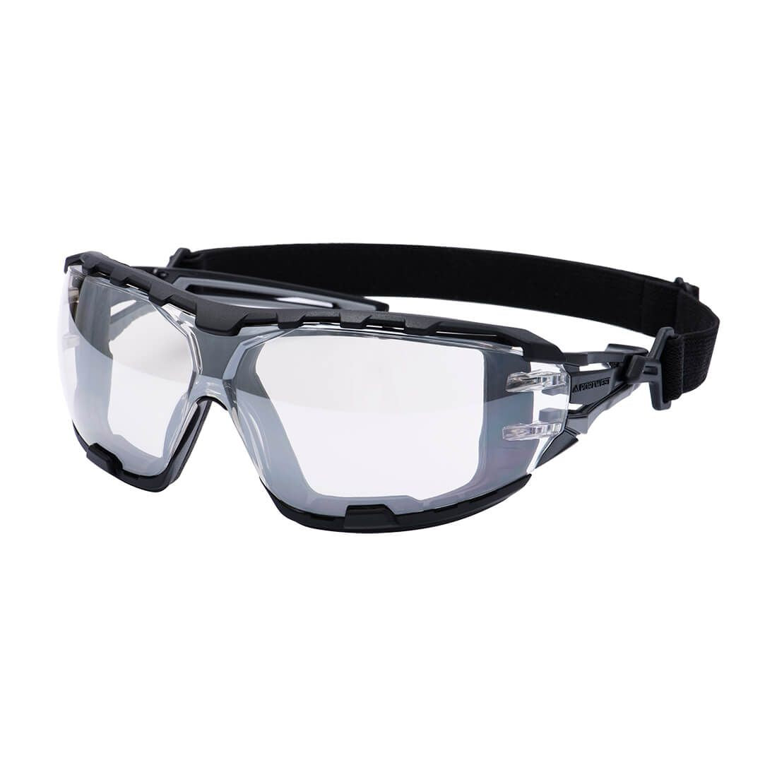 Anthracite Wraparound Plus Safety Glasses, , R, Mirror (Indoor/Outdoor)