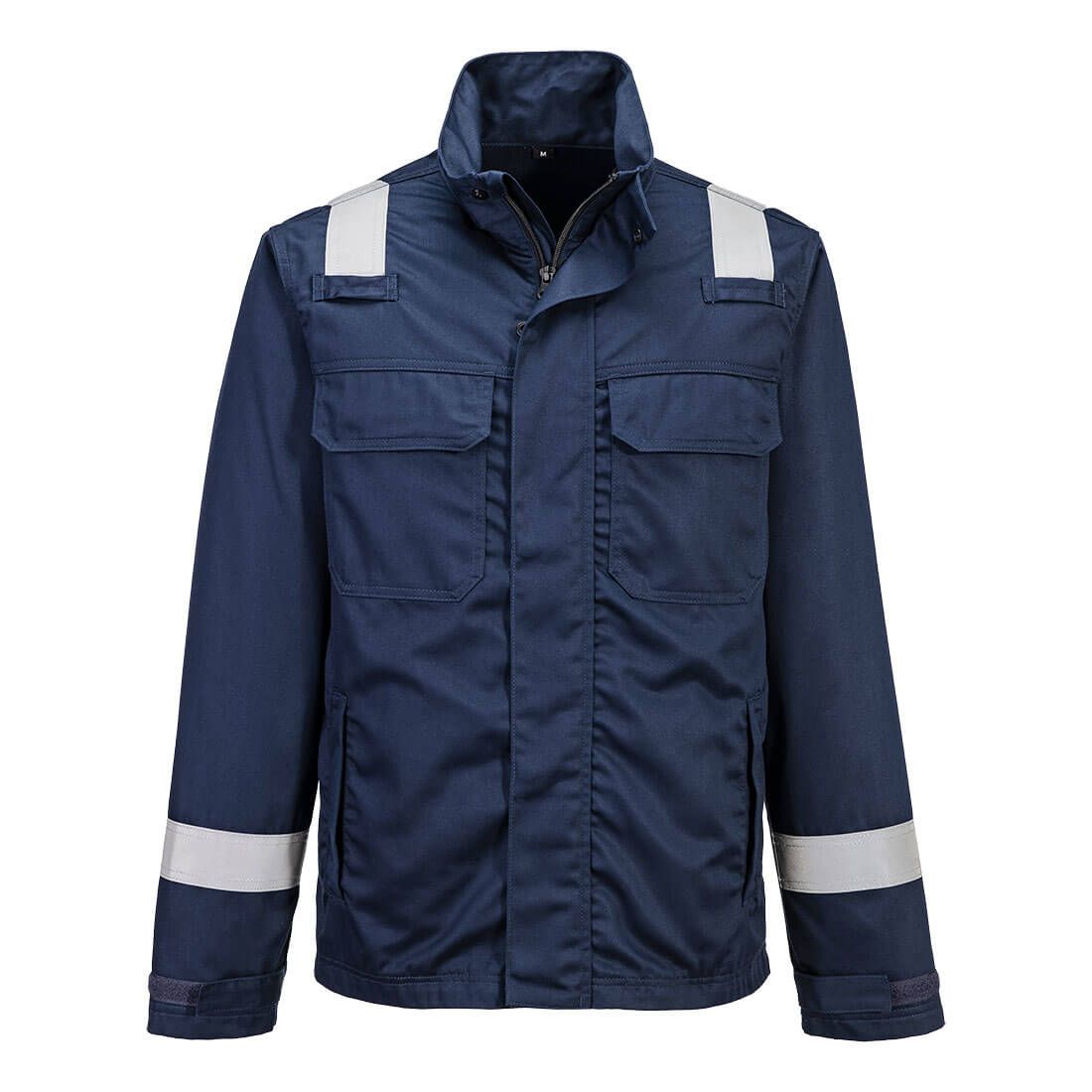 Bizflame Work+ FR Jacket, 4XL, R, Navy