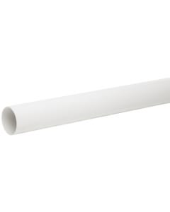 68mm Round Downpipe White 5.5m