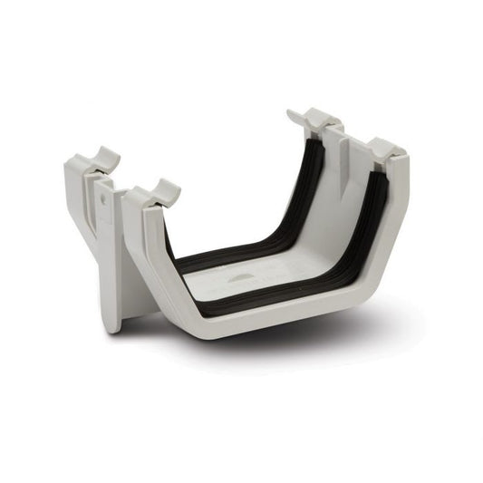 114mm Square Union Bracket White