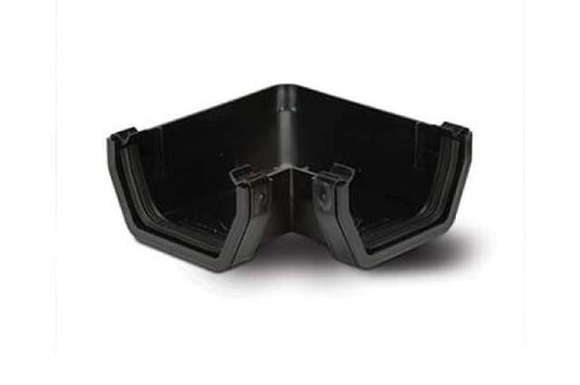 114mm Square Angle 90 Degree Black