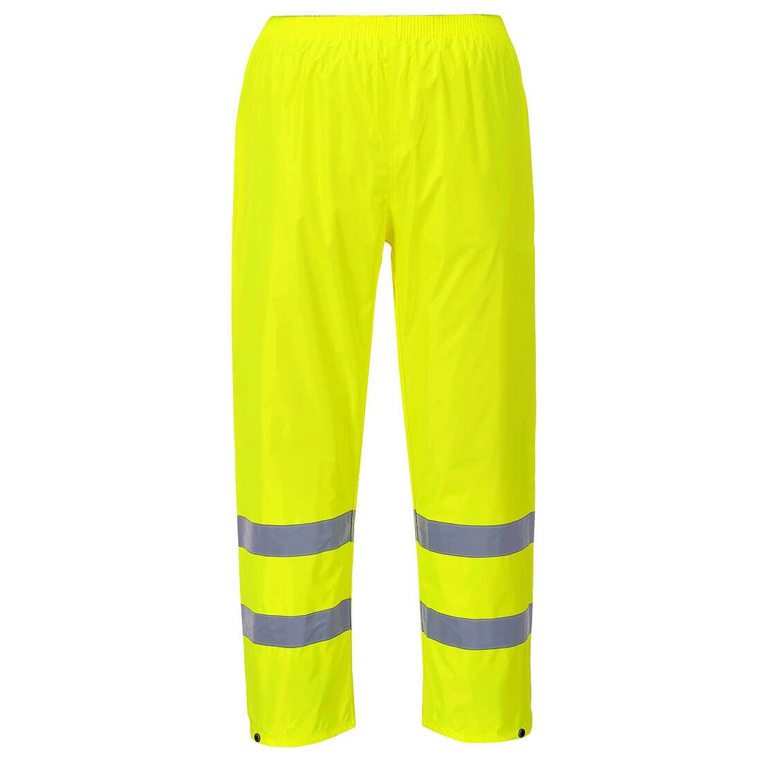 Hi-Vis Rain Trousers, 4XL, R, Yellow